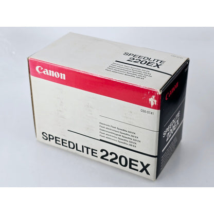 [Pre-owned] Canon Speedlite 220EX Electronic Shoe Mount Flash — Near MINT — Japan #3257