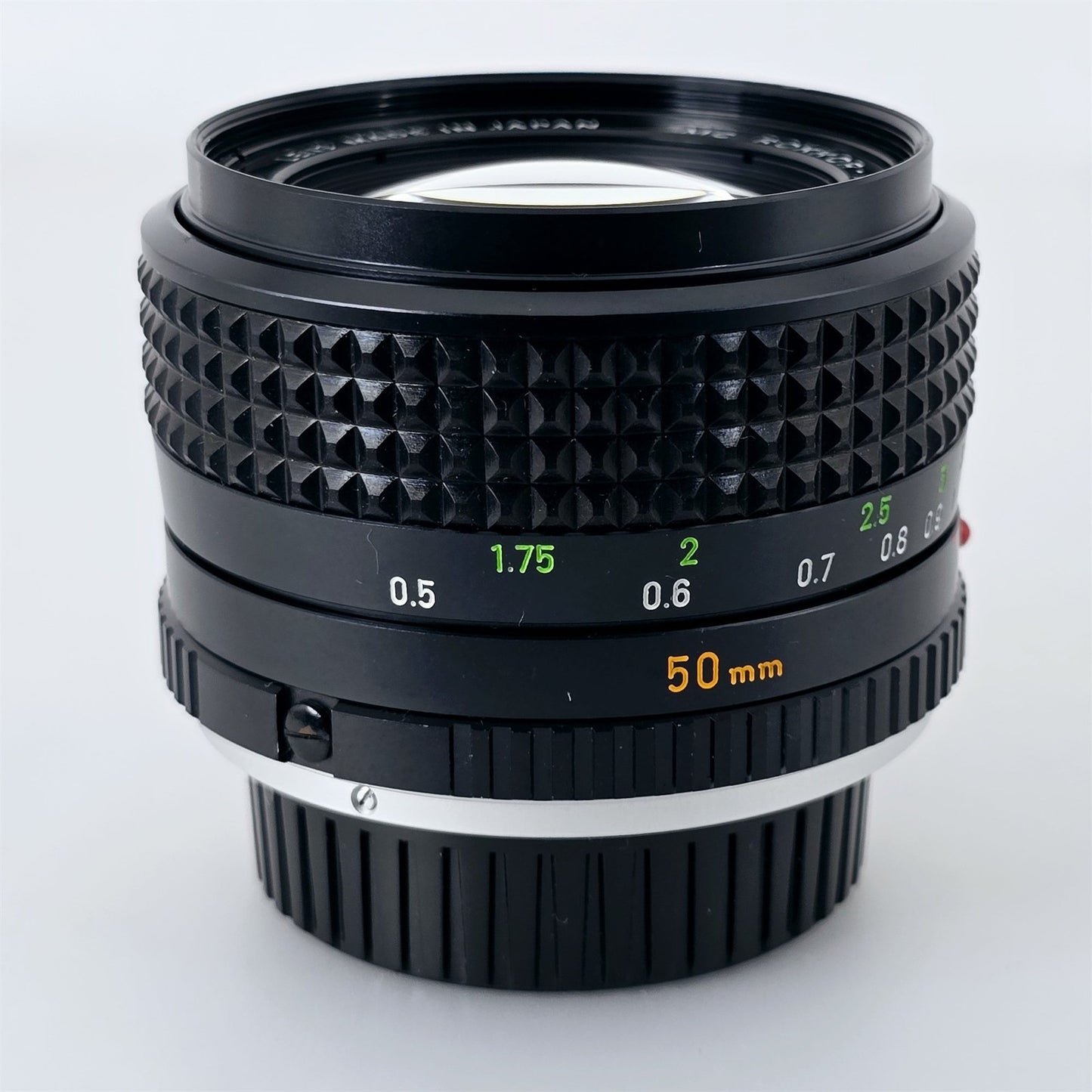 [Pre-owned] Minolta MC Rokkor-PG 50mm f/1.4 MF Standard Prime Lens — Mint — Japan #5362