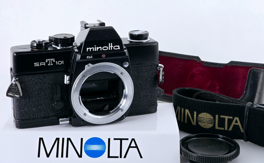 New Seal🌸[Near MINT] Minolta SRT 101 SLR 35mm Film Camera Body Only From Japan