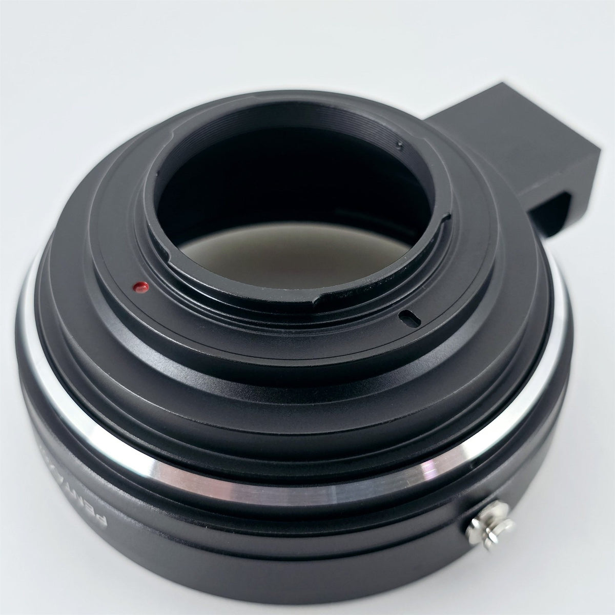 [Pre-owned] Pentax 67-Nikon Lens Mount Adapter (Pentax 67 6x7 Lens to Nikon F) — Mint — Japan #5685