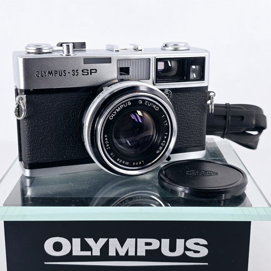[Pre-owned] Olympus 35 SP Rangefinder 35mm Film Camera — Near MINT — Japan #5207