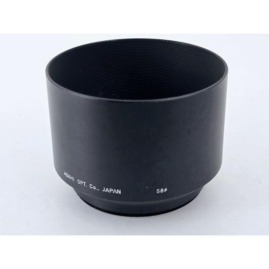 [Pre-owned] Pentax 58mm Metal Lens Hood for Takumar 135mm f/2.5 & 200mm f/4 — Near MINT+++ — Japan #4456