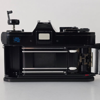 [Pre-owned] Canon FTb Black SLR 35mm Film Camera (Body Only) — Near MINT — Japan #4388