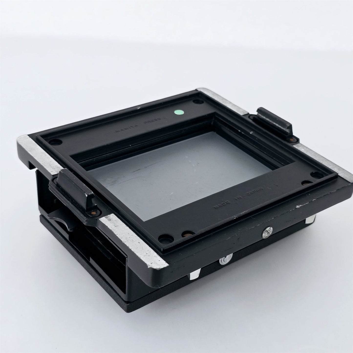 [Pre-owned] Mamiya M Roll Film Back Adapter for Universal Press — Excellent+++++ — Japan #5310