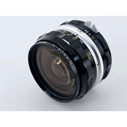[Pre-owned] Nikon Non-Ai Nikkor-H Auto 28mm F3.5 Wide Angle MF Lens — Near MINT — Japan #4412
