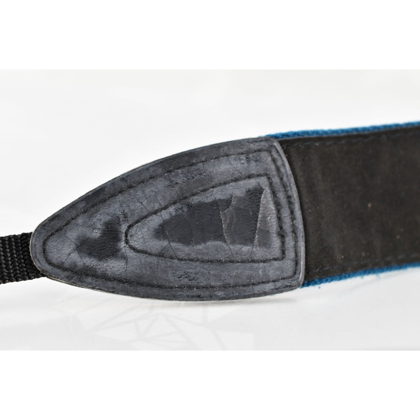 [Pre-owned] Contax Blue Black Neck Strap for 645 (No Lugs Included) — Excellent+++++ — Japan #2131
