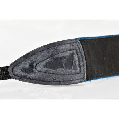 [Pre-owned] Contax Blue Black Neck Strap for 645 (No Lugs Included) — Excellent+++++ — Japan #2131