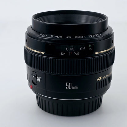 [Pre-owned] Canon EF 50mm F1.4 USM AF Standard Prime Lens — Excellent+++++ — Japan #4316