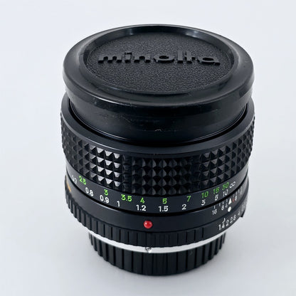 [Pre-owned] Minolta MC Rokkor-PG 50mm f/1.4 MF Standard Prime Lens — Mint — Japan #5362