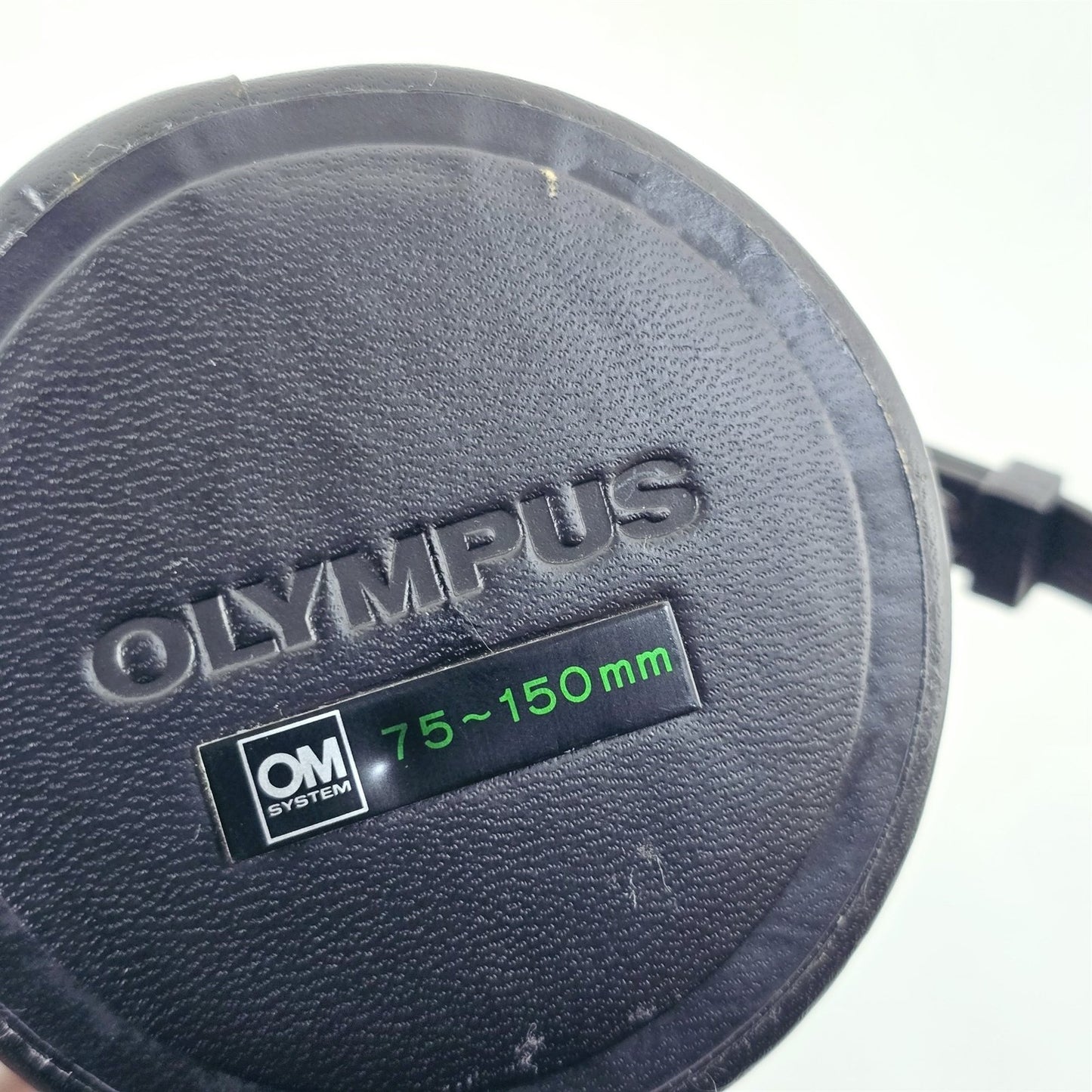 [Pre-owned] Olympus Hard Lens Case for OM Zuiko 75-150mm f4 — Near Mint — Japan #5496