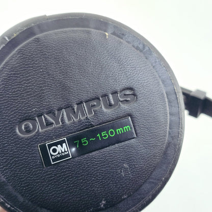 [Pre-owned] Olympus Hard Lens Case for OM Zuiko 75-150mm f4 — Near Mint — Japan #5496