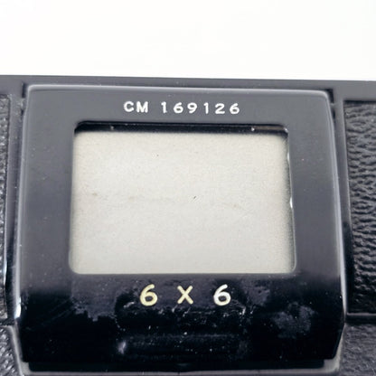 [For Parts] Bronica Zenza S 6x6 Medium Format Film Back Holder From Japan