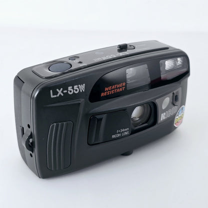 [Pre-owned] Ricoh LX-55W Date 35mm Point & Shoot Film Camera — Near Mint — Japan #5416