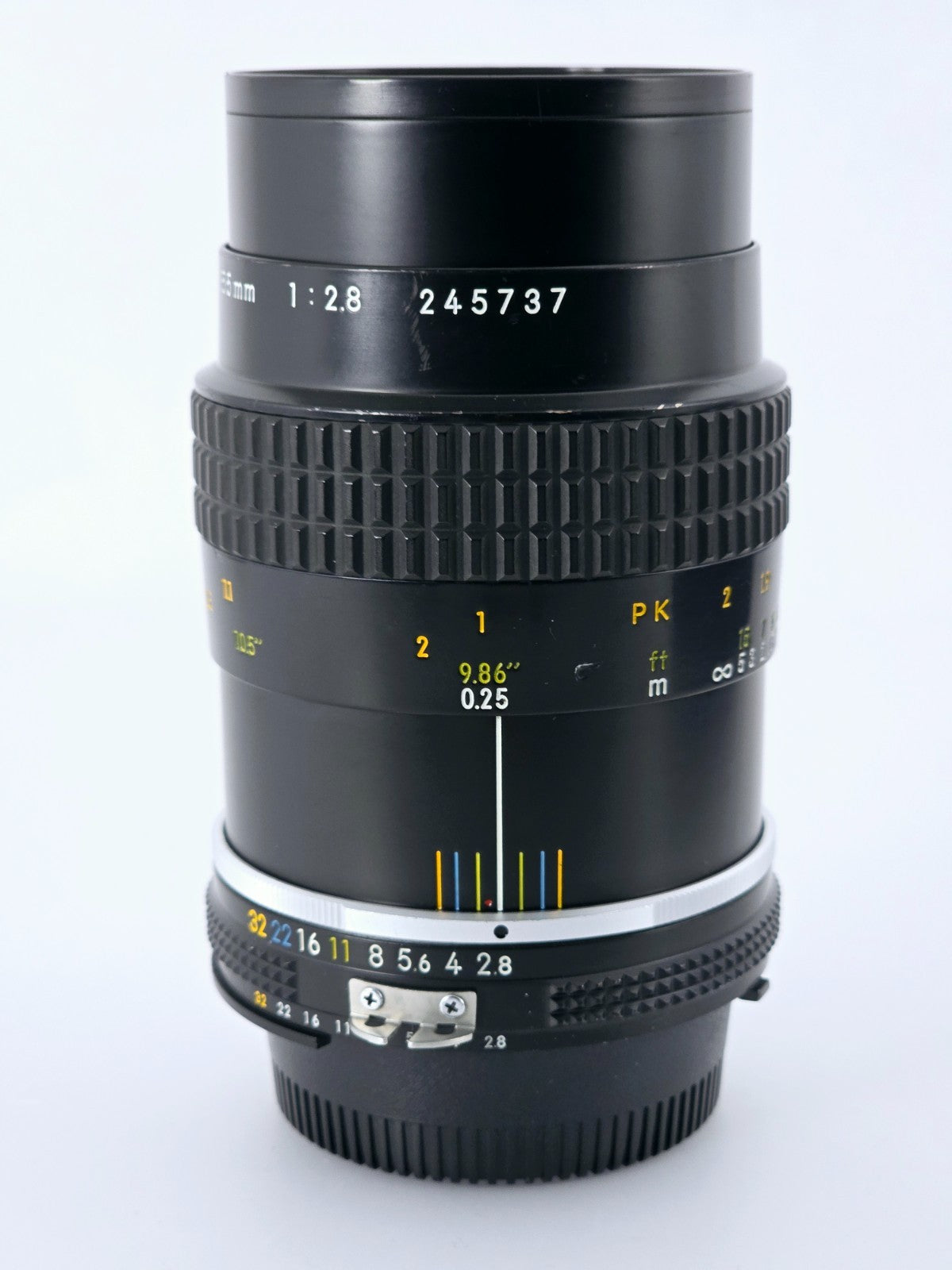 🌸[Near MINT] Nikon Ai-s Micro Nikkor 55mm F2.8 Macro MF Lens Genuine From Japan