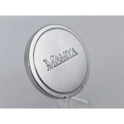 [Pre-owned] Mamiya Metal Front Lens Cap 42mm Push-on — Near MINT — Japan #2544