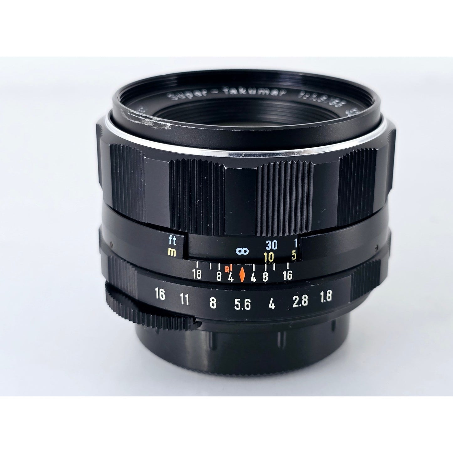 [Pre-owned] Pentax Super-Takumar 55mm F1.8 MF Lens M42 — Near MINT — Japan #4022