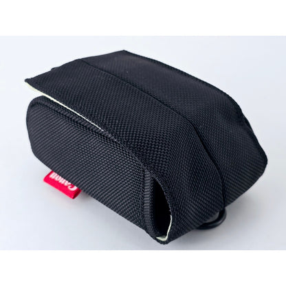 [Pre-owned] Canon IXY Digital Camera Case Black with Strap (Genuine) — Top MINT — Japan #4655