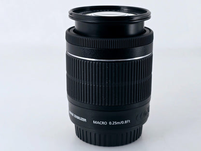 🌸[MINT] Canon EF-S 18-55mm F3.5-5.6 IS STM Zoom Lens w/EW-63C Hood From JAPAN