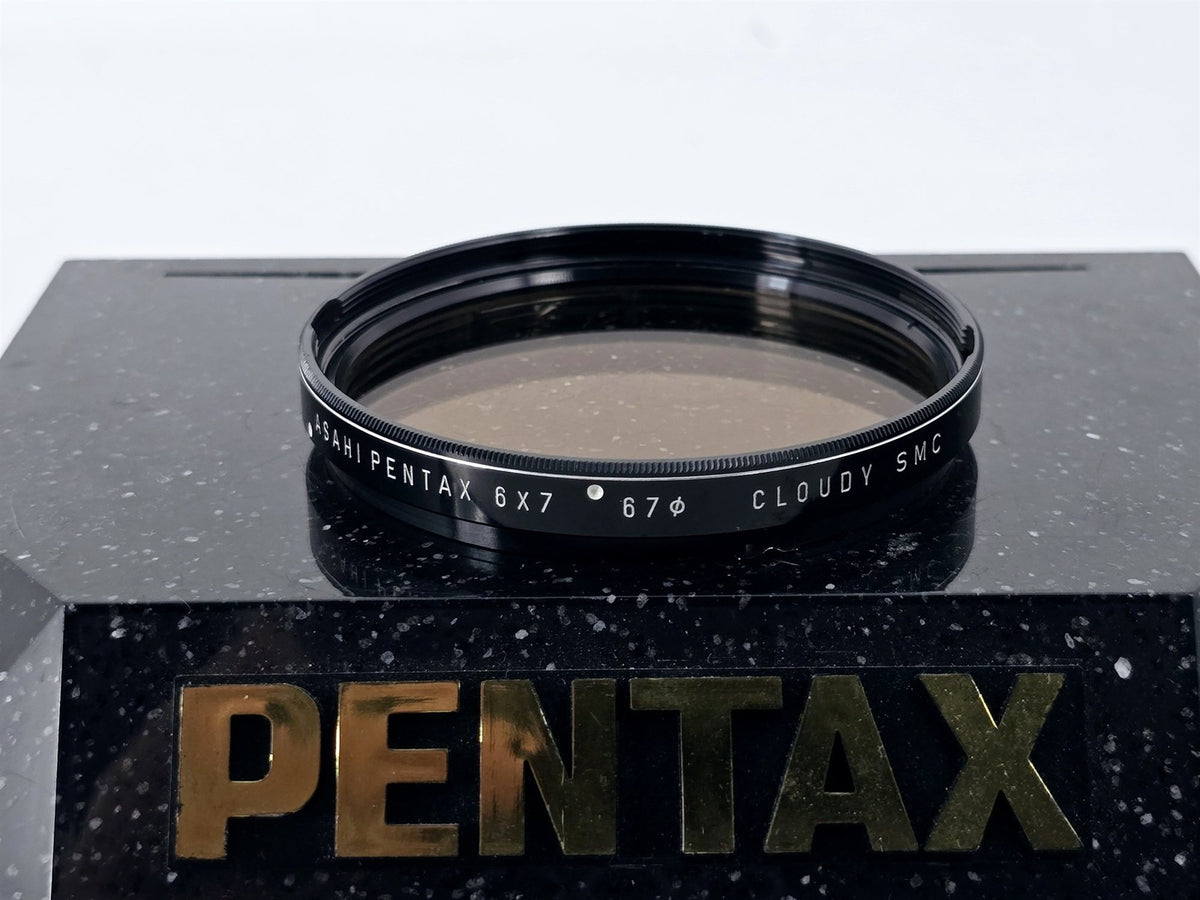 [Pre-owned] Asahi Pentax Cloudy SMC Filter for 67 67II 6x7 — Near Mint — Japan #4553