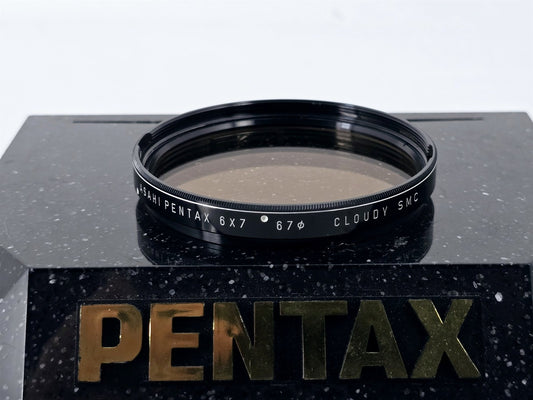 [Pre-owned] Asahi Pentax Cloudy SMC Filter for 67 67II 6x7 — Near Mint — Japan #4553