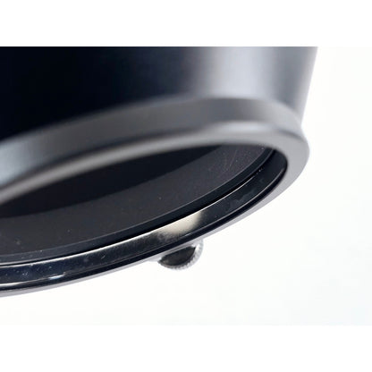 [Pre-owned] Olympus Pen LH-48B Black Metal Lens Hood for 17mm F1.8 — Top MINT — Japan #4087