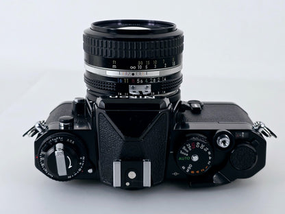 New Seal🌸[Near MINT] Nikon FE SLR 35mm Film Camera Ai 50mm F1.4 Lens From Japan