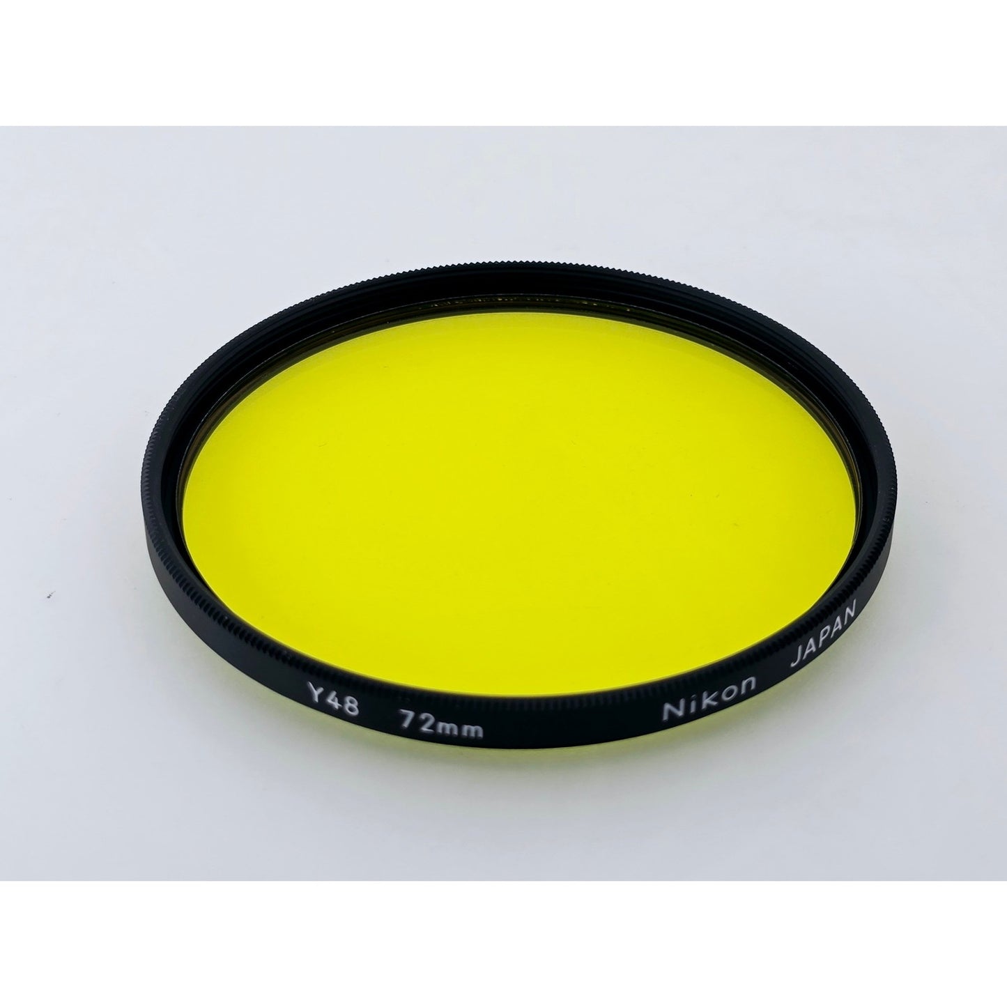 [Pre-owned] Genuine Nikon Y48 72mm Yellow Lens Filter — Near MINT — Japan #5025