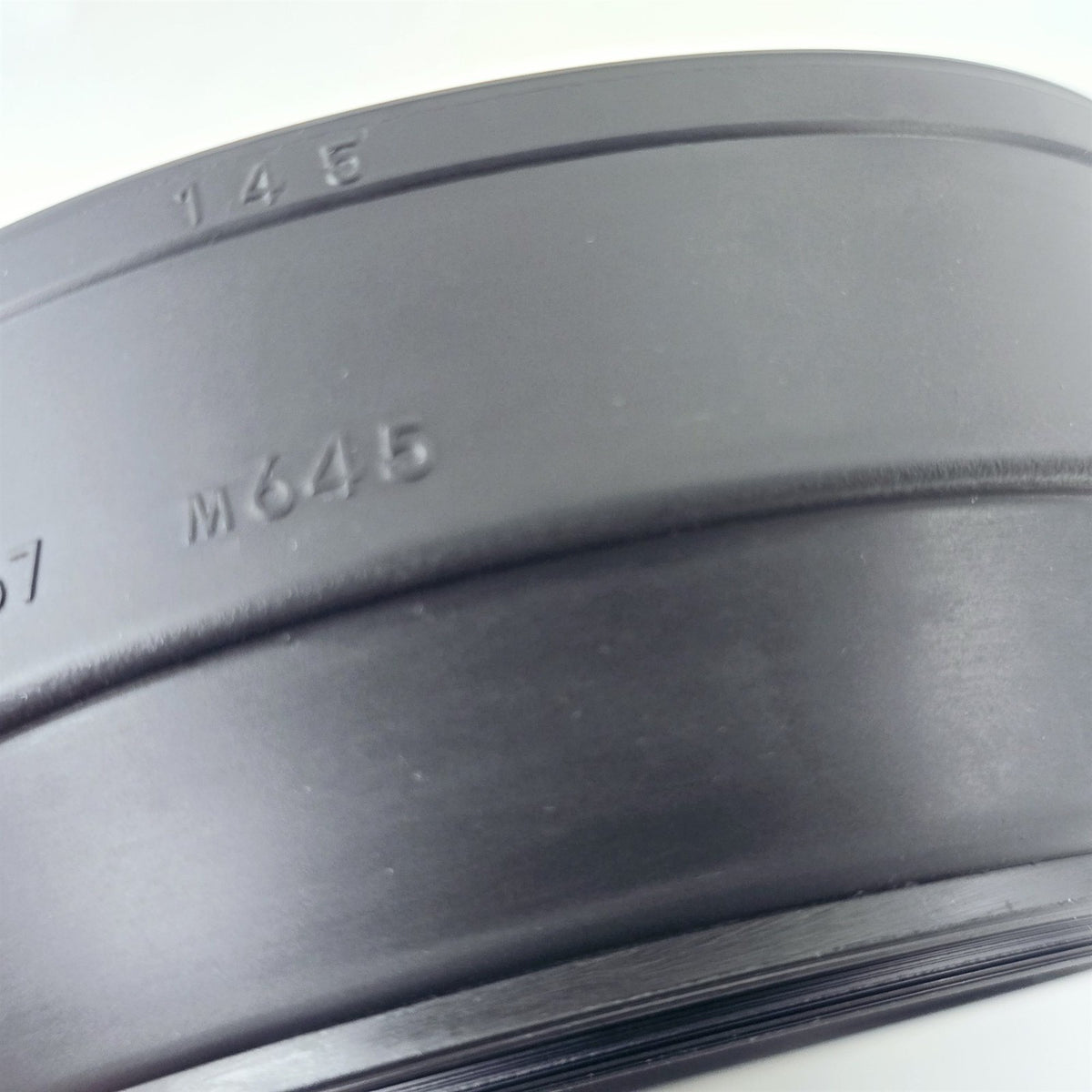 [Pre-owned] Mamiya 77mm Rubber Lens Hood for RB67 M645 127-250mm 145mm — Mint — Japan #5510