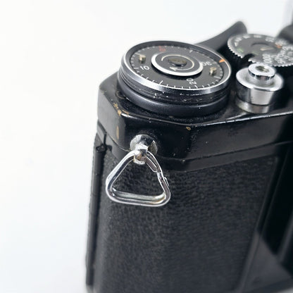 [Pre-owned] Pentax S2 Black SLR 35mm Film Camera with SMC Takumar 55mm f/1.8 — Excellent+++++ — Japan #5862