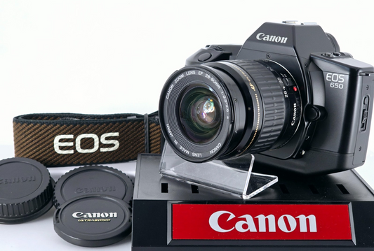 🌸[Near MINT] Canon EOS 650 35mm Film Camera EF 28-80/3.5-5.6 II AF Lens Japan