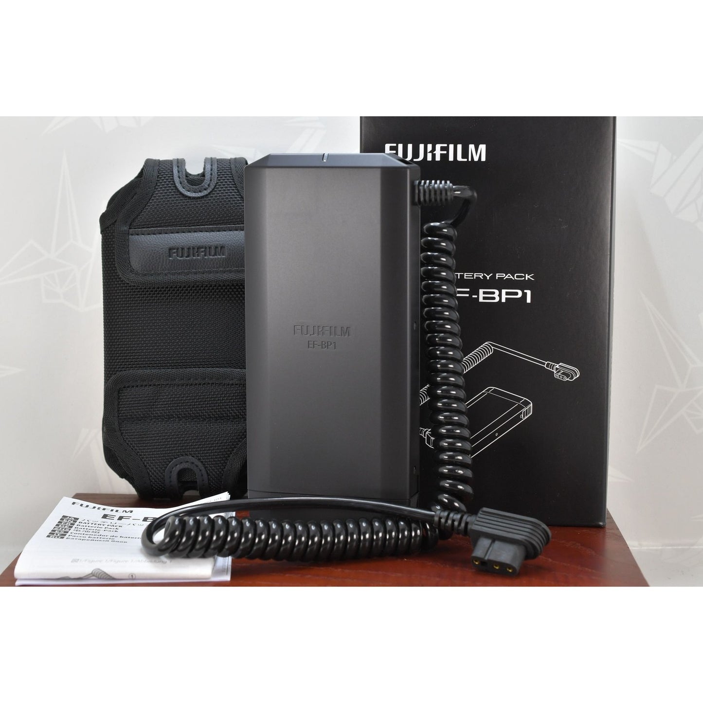 [Pre-owned] Fujifilm EF-BP1 Battery Pack for EF-X500 Flash — Unused — Japan #2054