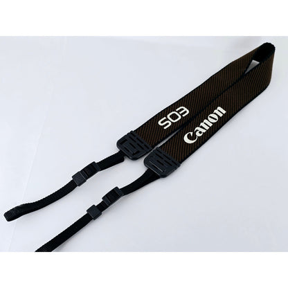 [Pre-owned] Canon Genuine EOS Camera Neck Shoulder Strap 1.57in (4cm) — MINT — Japan #4978