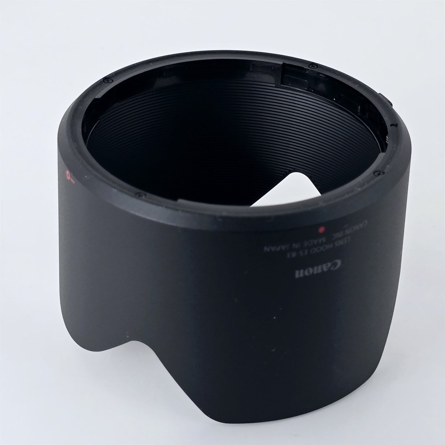 [Pre-owned] Canon ES-83 Lens Hood for RF 50mm f/1.2L USM — Top Mint — Japan #5281