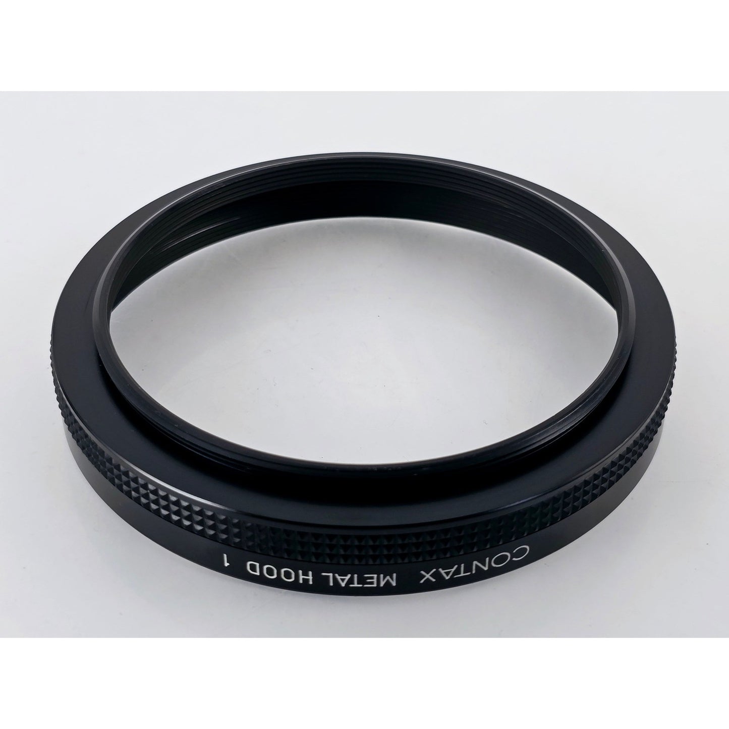 [Pre-owned] Contax Metal Hood 1 with 55/86 Adapter Ring (Genuine) — MINT — Japan #3569