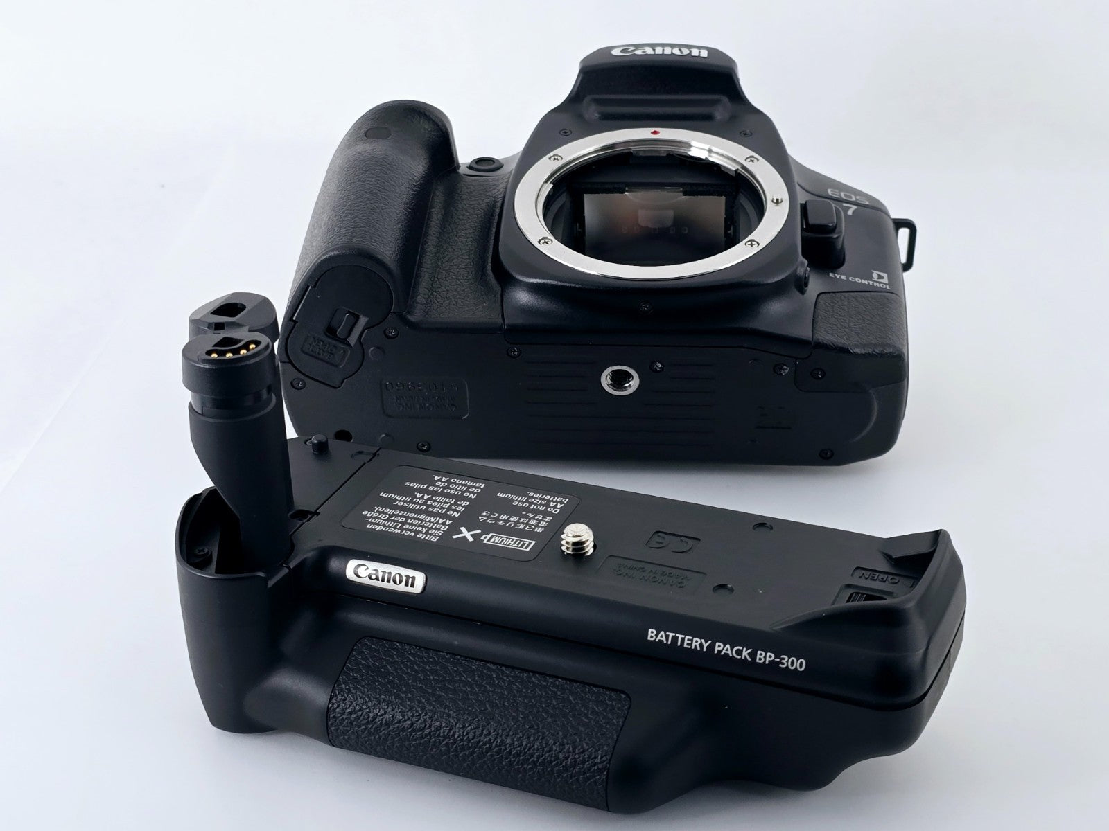 🌸[MINT] Canon EOS 7 ELAN 7E 35mm Film Camera Body Only w/BP-300 From Japan