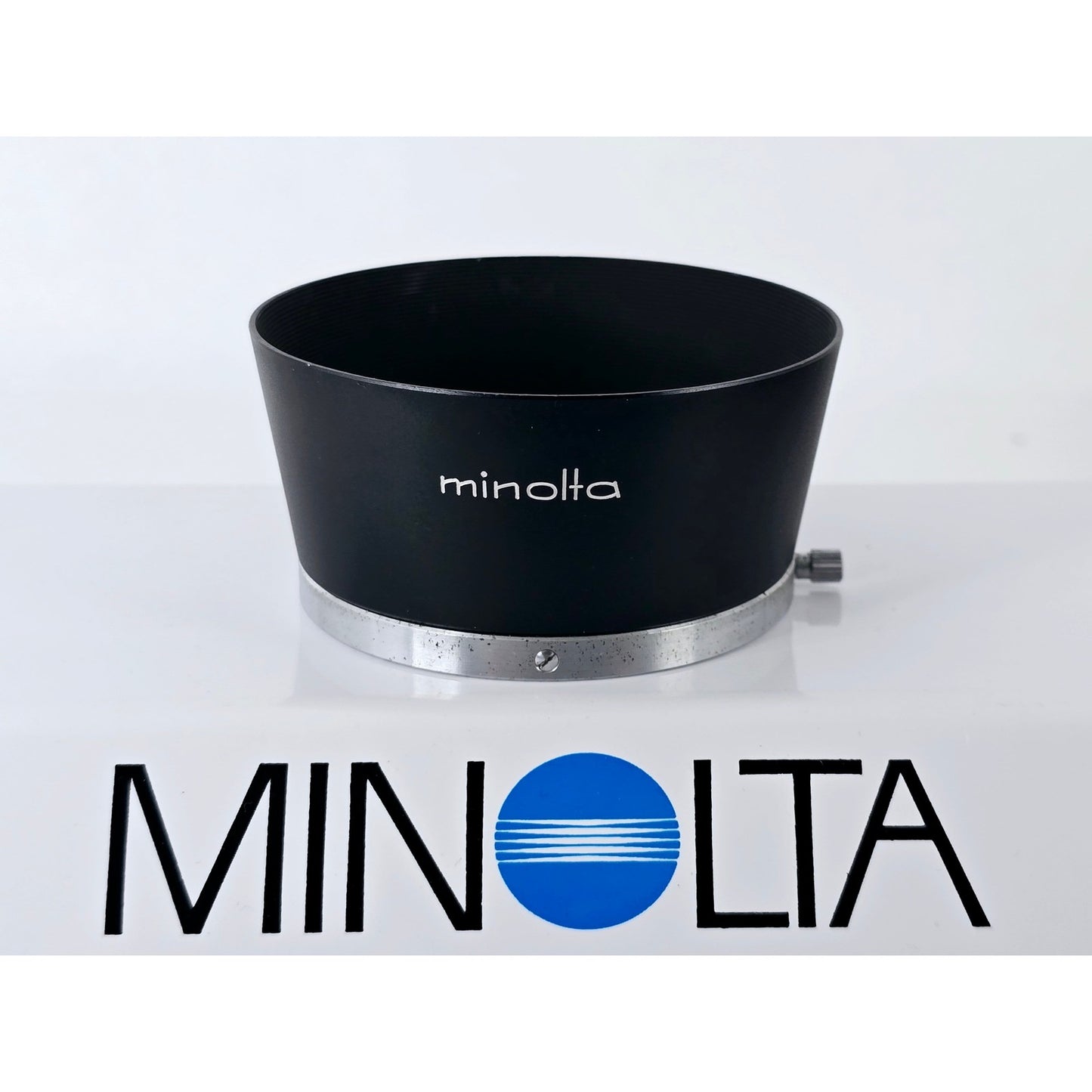 [Pre-owned] Minolta Metal Hood D57KB for Auto Rokkor 58mm F1.4 — Near MINT+++ — Japan #2761