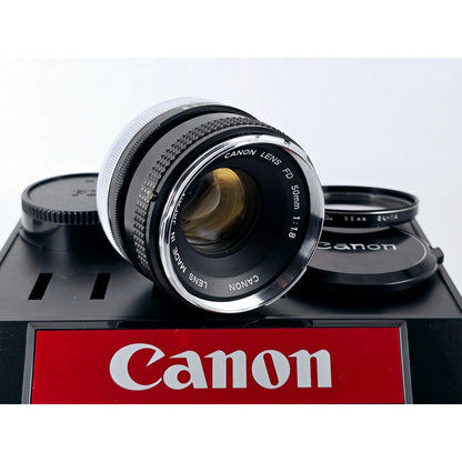 [Pre-owned] Canon FD 50mm f/1.8 MF Standard Lens — Near MINT — Japan #2843