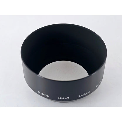 [Pre-owned] Nikon HN-7 Metal Lens Hood for 85mm f/1.8 & 80-200mm f/4.5 (Genuine) — Unused — Japan #4394