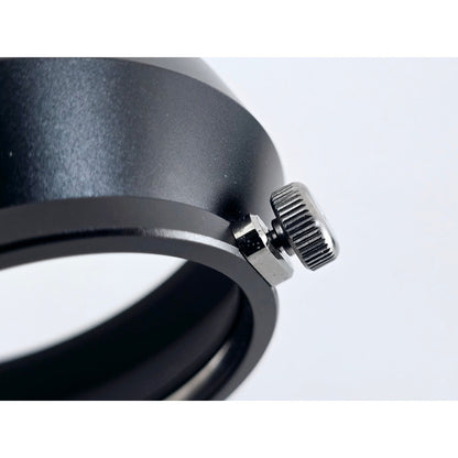 [Pre-owned] Olympus Pen LH-48B Black Metal Lens Hood for 17mm F1.8 — Top MINT — Japan #4087