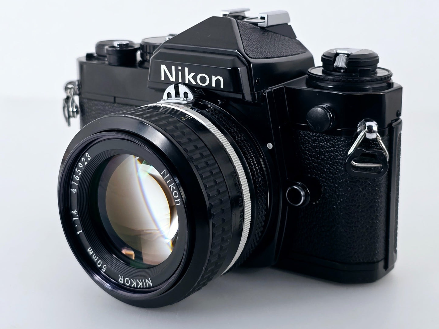 New Seal🌸[Near MINT] Nikon FE SLR 35mm Film Camera Ai 50mm F1.4 Lens From Japan