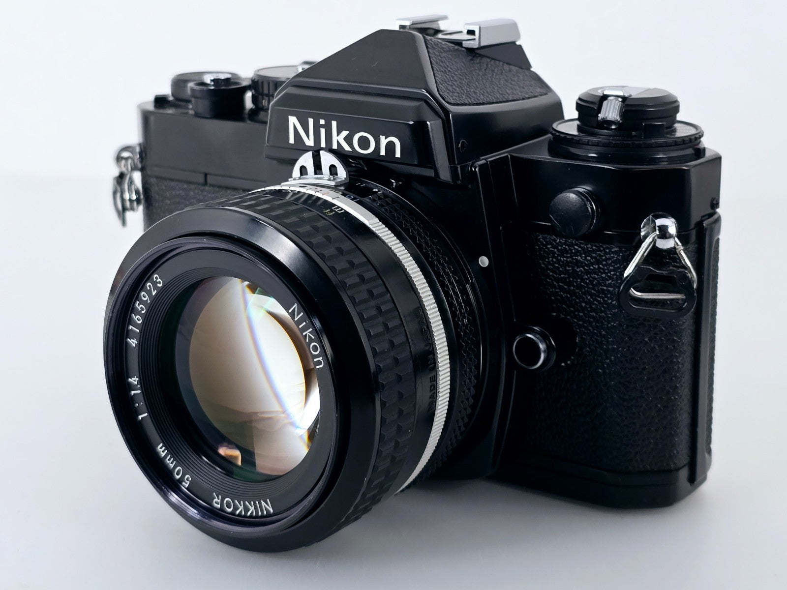 New Seal🌸[Near MINT] Nikon FE SLR 35mm Film Camera Ai 50mm F1.4 Lens From Japan