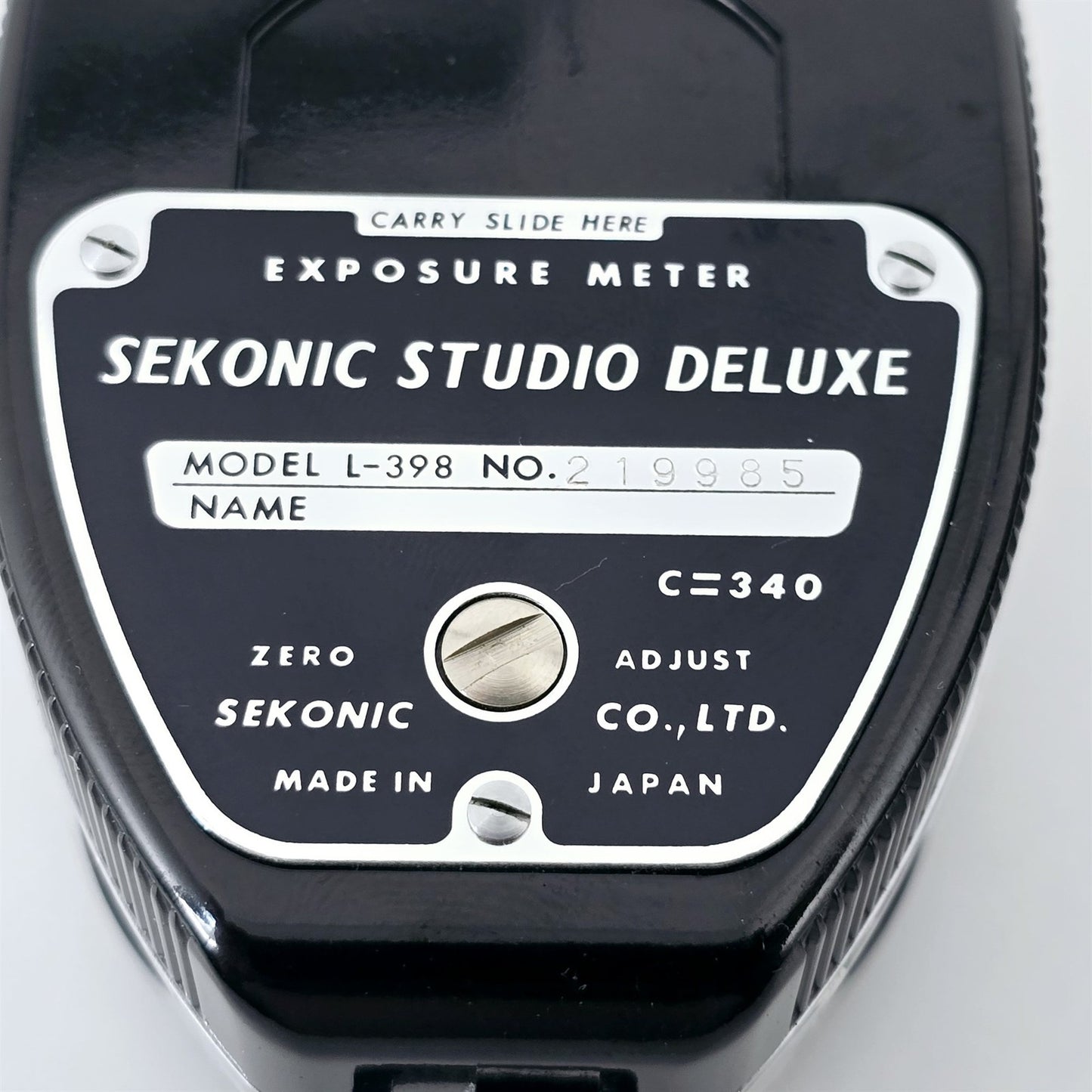 [Pre-owned] Sekonic L-398 Studio Deluxe Exposure Light Meter — Mint — Japan #5489
