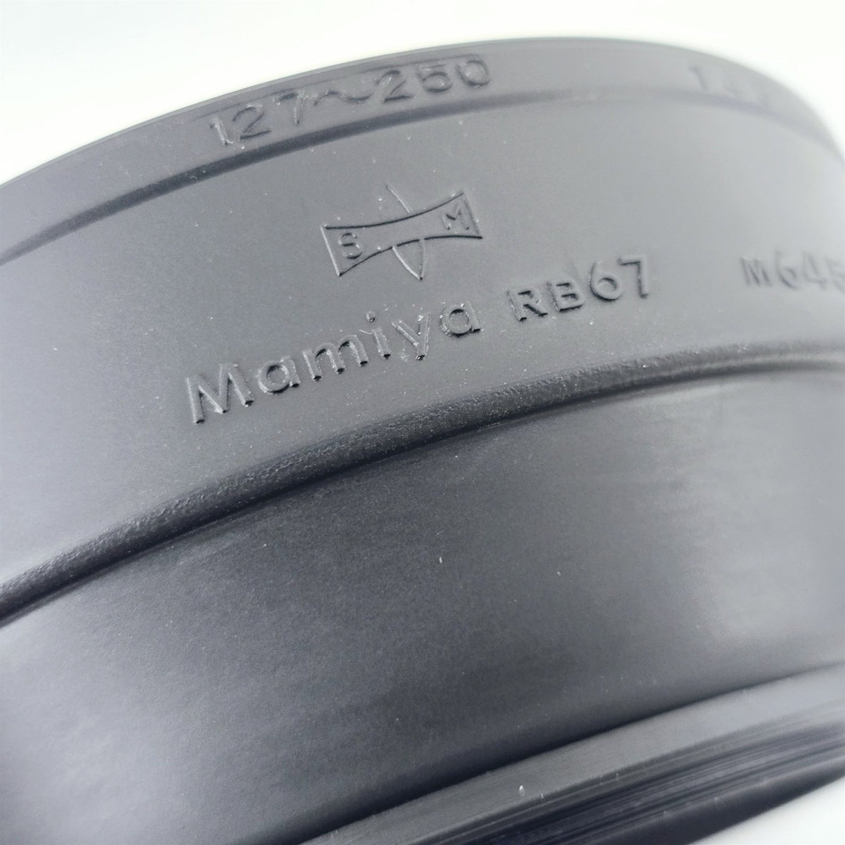 [Pre-owned] Mamiya 77mm Rubber Lens Hood for RB67 M645 127-250mm 145mm — Mint — Japan #5510