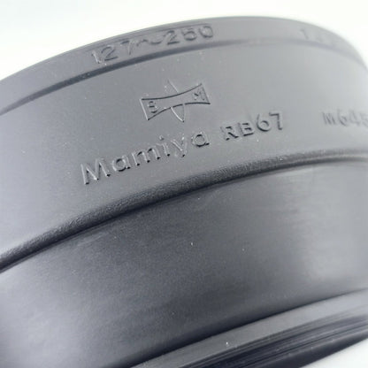[Pre-owned] Mamiya 77mm Rubber Lens Hood for RB67 M645 127-250mm 145mm — Mint — Japan #5510