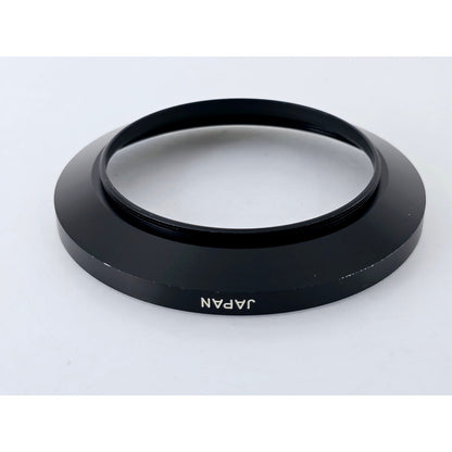 [Pre-owned] Contax Metal Lens Hood 4 with 67/86 Adapter Ring Set — MINT — Japan #4229