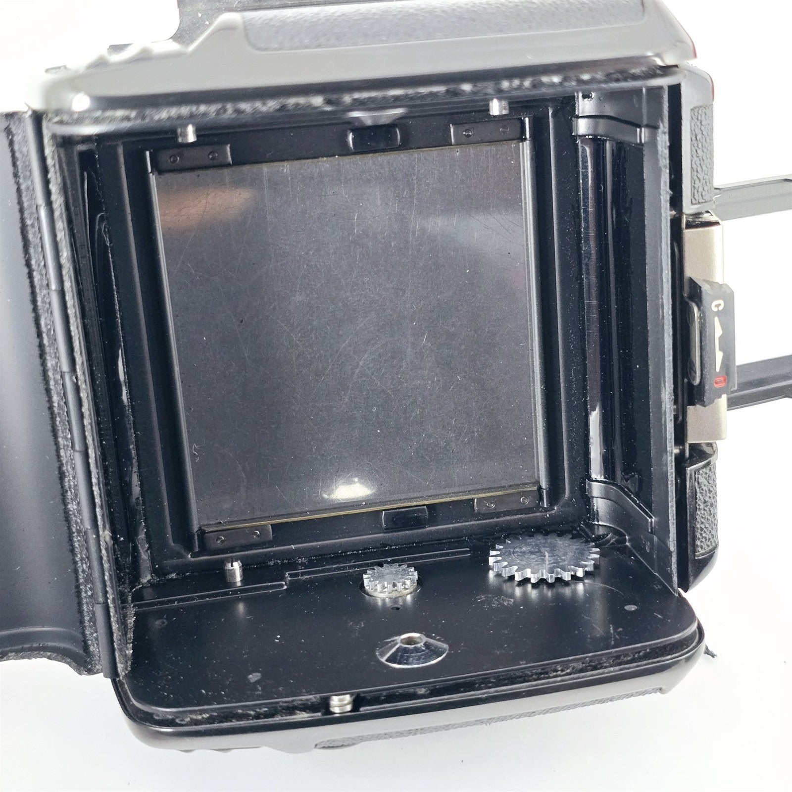 [For Parts] Bronica Zenza S 6x6 Medium Format Film Back Holder From Japan