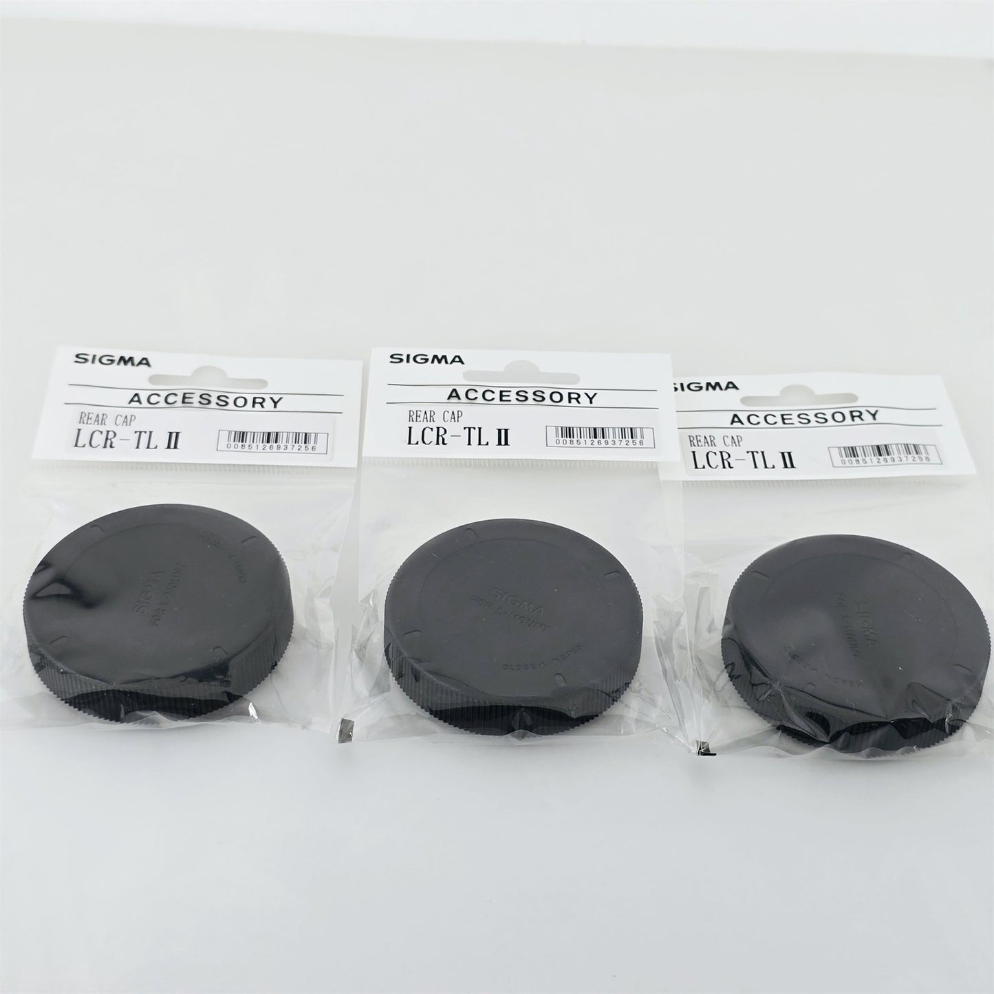 [Pre-owned] Sigma LCR-TL II Rear Lens Cap for Leica L Mount (Set of 3) — Unused — Japan #5478