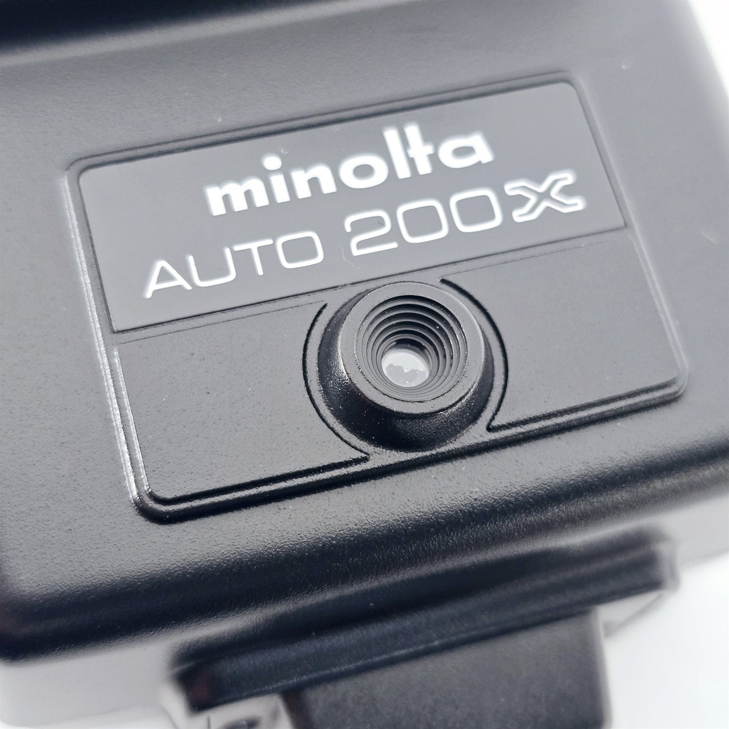 [Pre-owned] Minolta Auto 200X Shoe Mount Flash for XG XD Series — Mint — Japan #5285