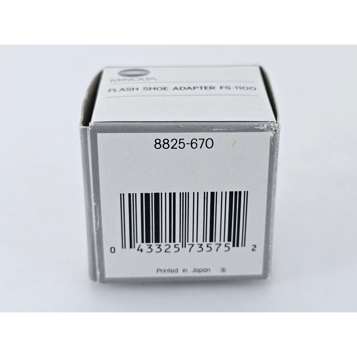 [Pre-owned] Minolta FS-1100 Flash Hot Shoe Adapter — Unused — Japan #4427