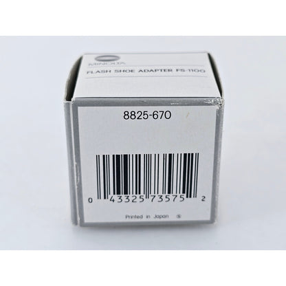 [Pre-owned] Minolta FS-1100 Flash Hot Shoe Adapter — Unused — Japan #4427